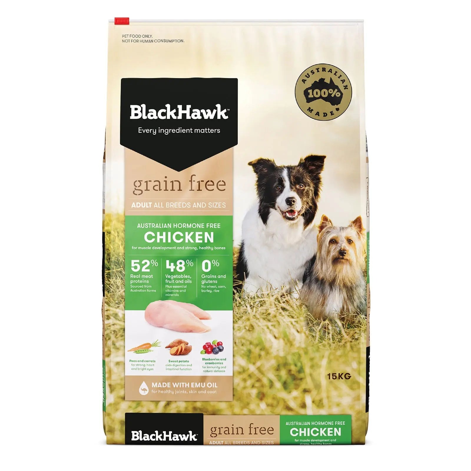 Black Hawk Grain Free Dog Food Adult Chicken - Kellyville Pets