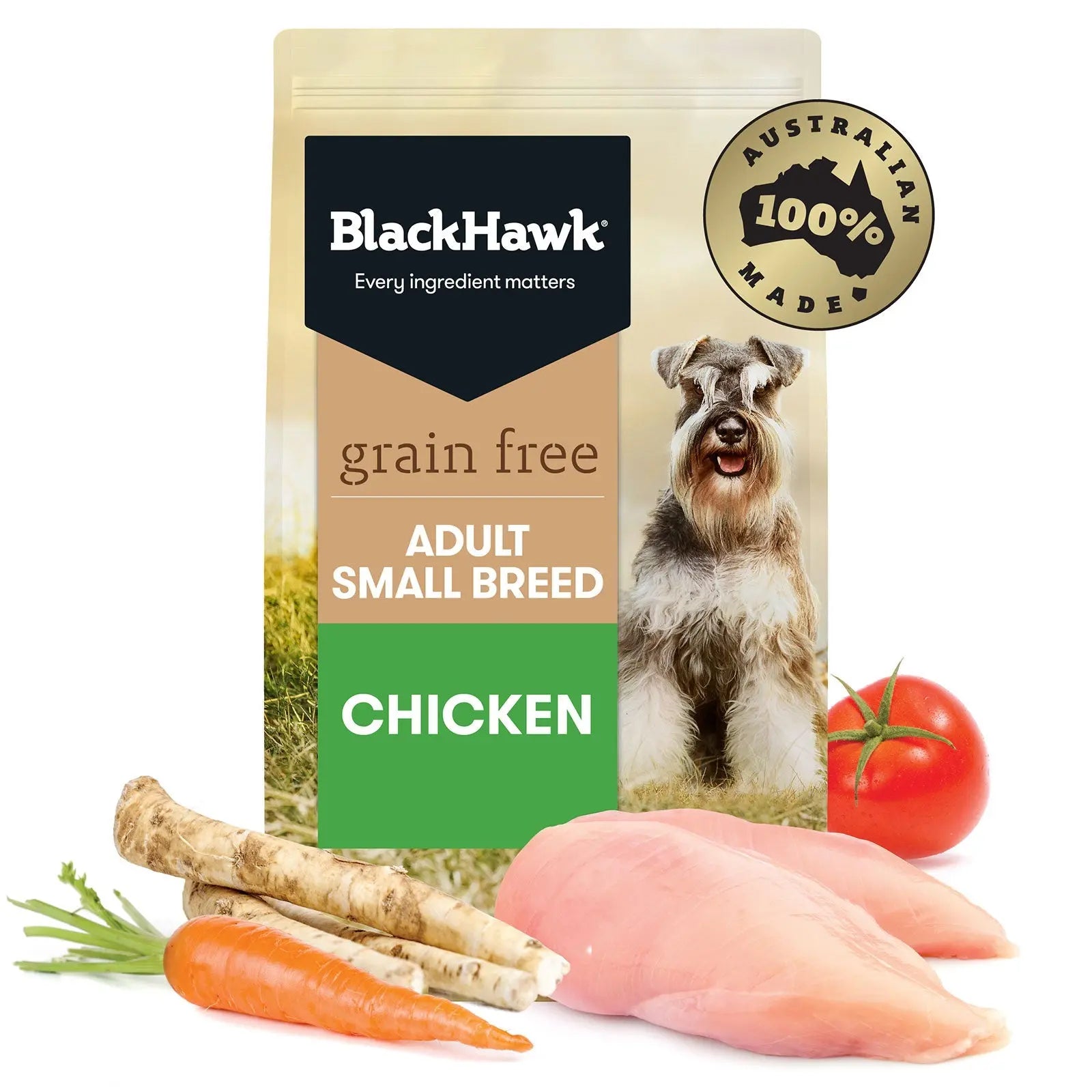 Black Hawk Grain Free Dog Food Adult Small Breed Chicken - Kellyville Pets