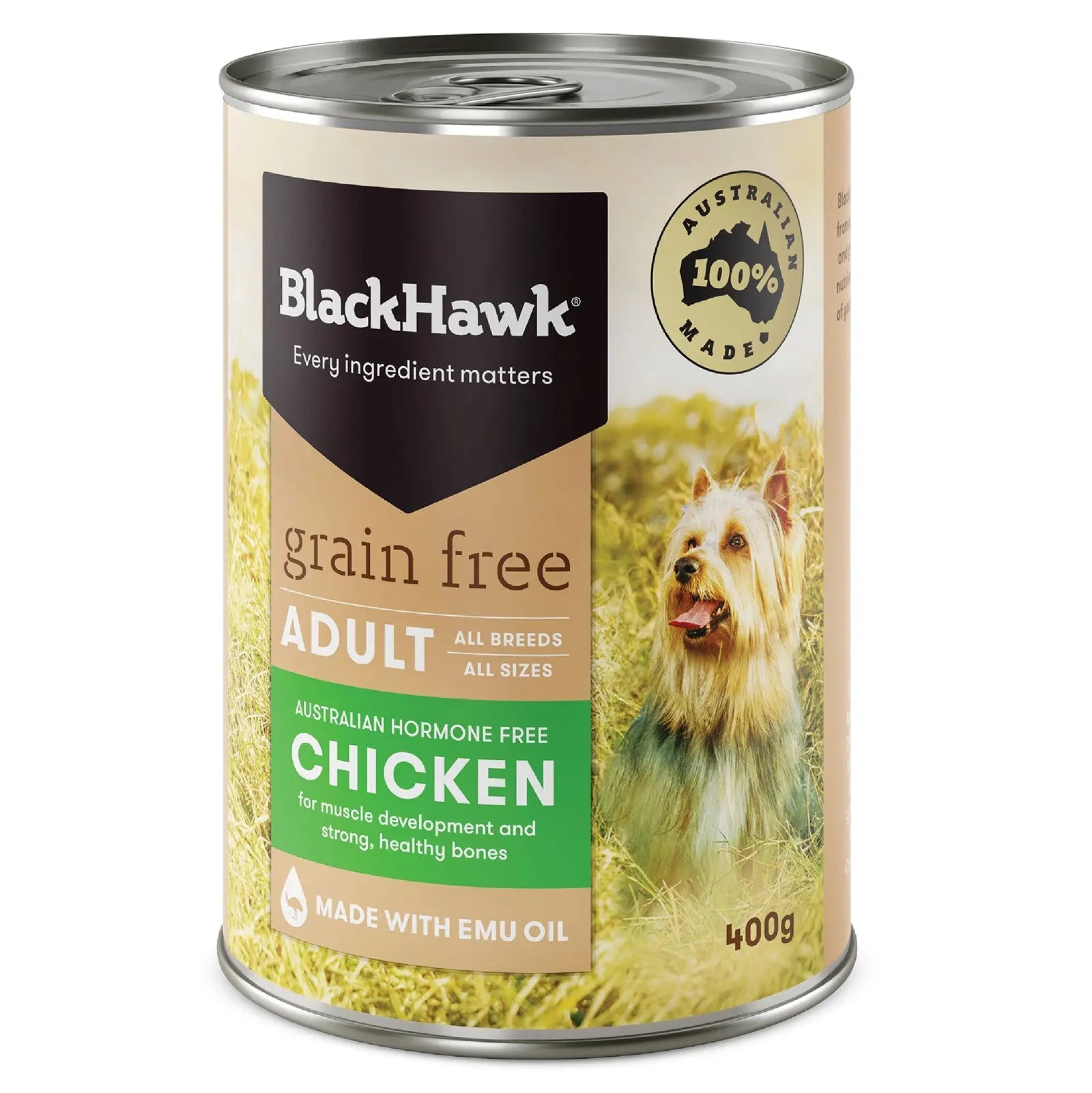 Black Hawk Grain Free Dog Food Can Chicken - Kellyville Pets