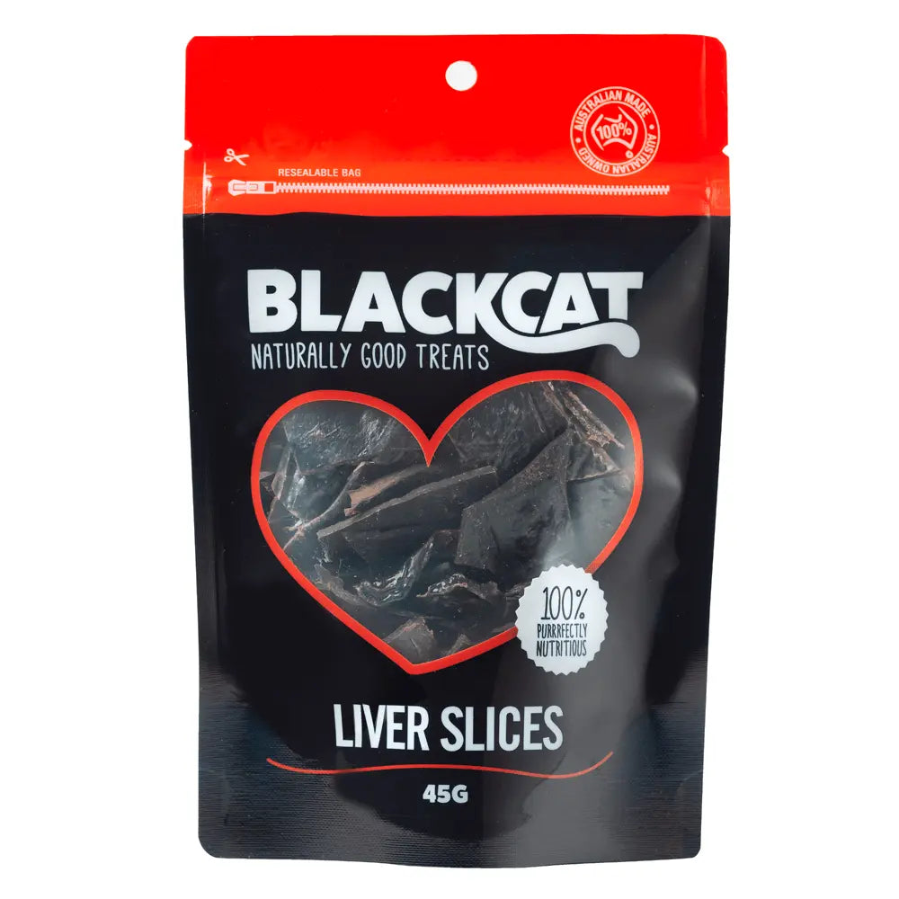 BlackCat Beef Liver Slices Cat Treats - Kellyville Pets