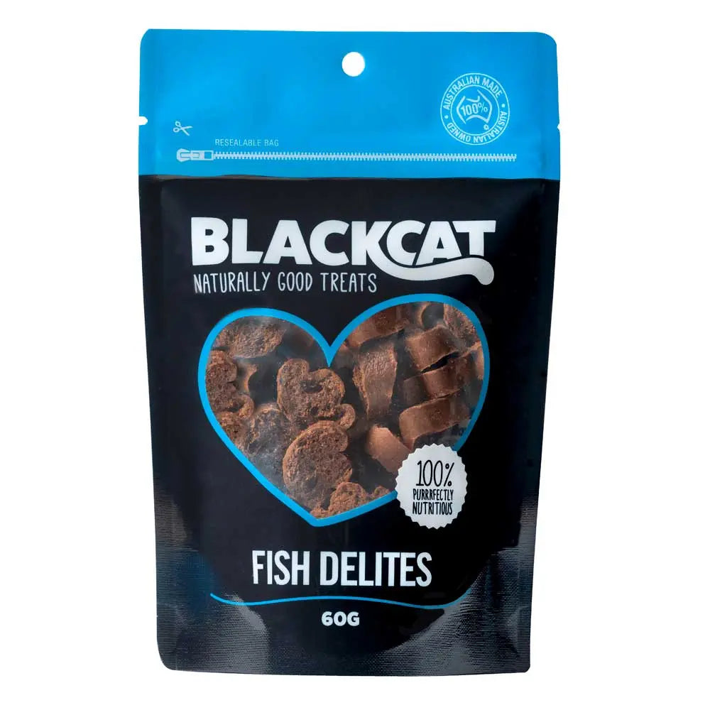 BlackCat Fish Delites Cat Treats - Kellyville Pets