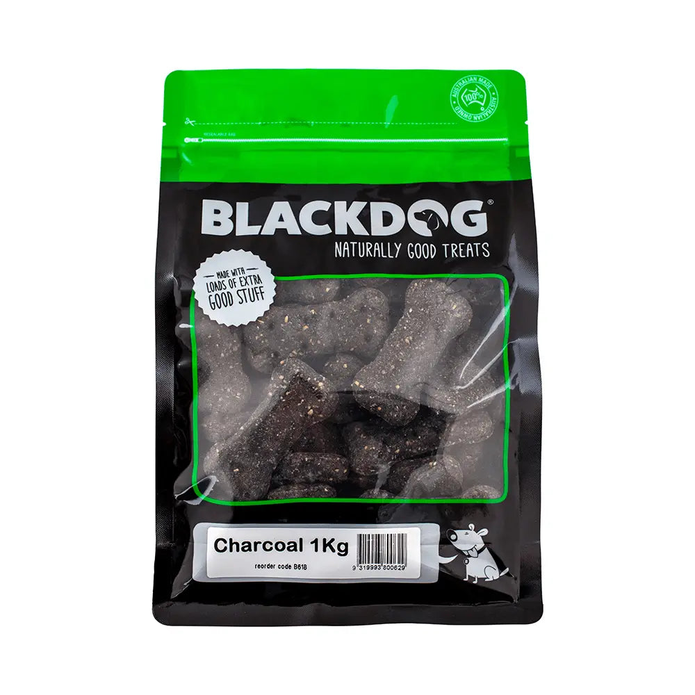 Blackdog Biscuits Charcoal Dog Treat - Kellyville Pets