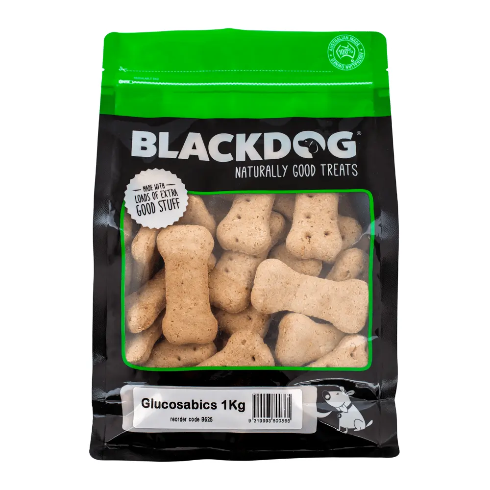 Blackdog Biscuits Glucosabics Dog Treat - Kellyville Pets