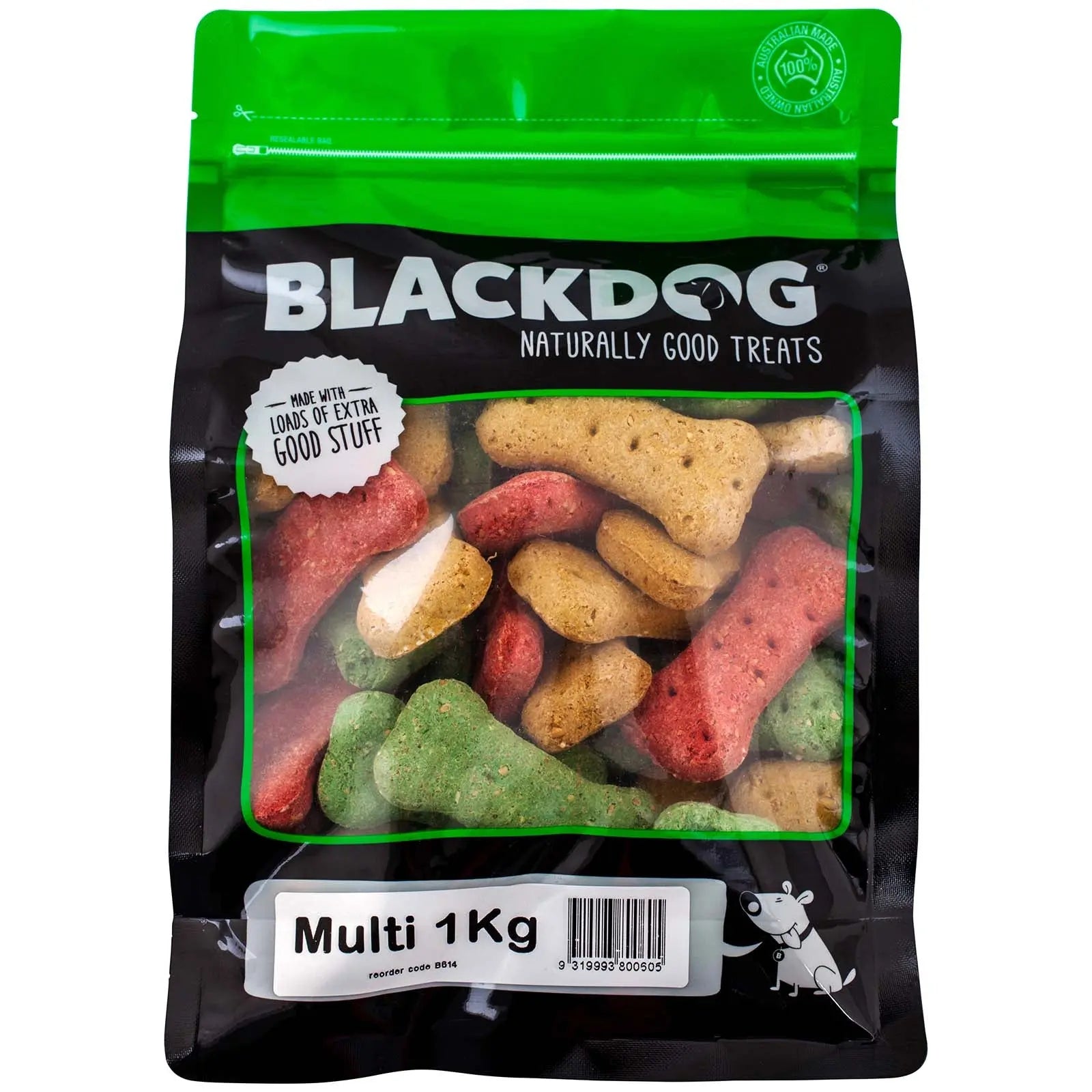 Blackdog Biscuits Multi Dog Treat - Kellyville Pets