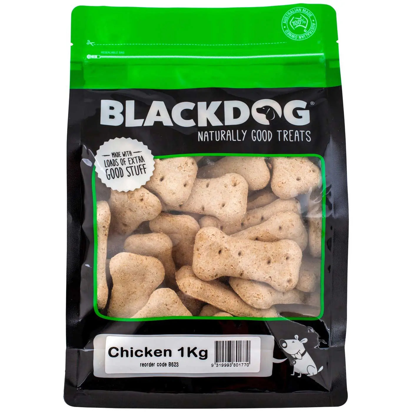 Blackdog Chicken Biscuit Dog Treat - Kellyville Pets