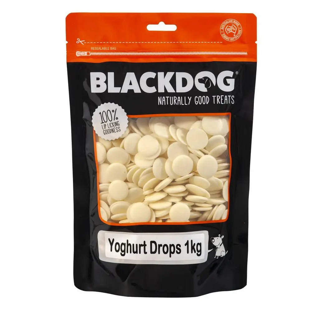 Blackdog Yoghurt Drops Dog Treat - Kellyville Pets