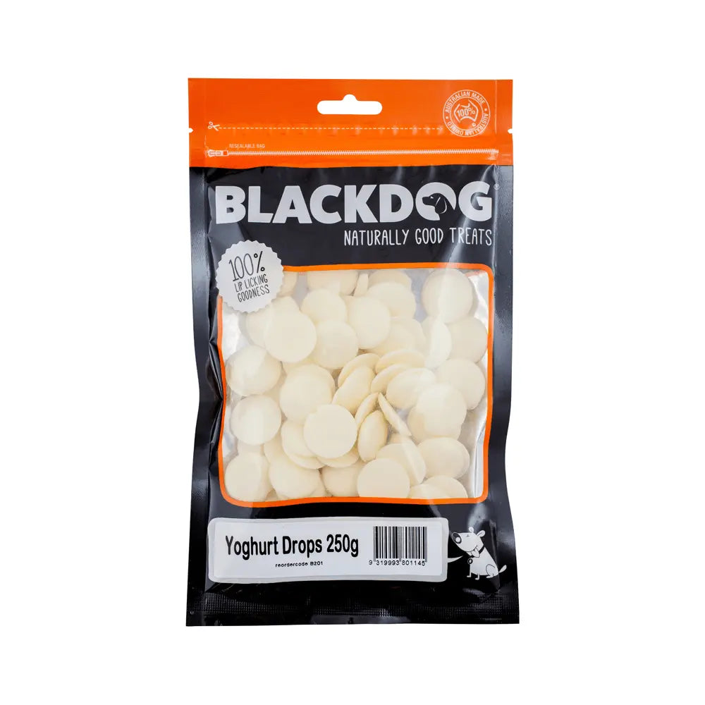 Blackdog Yoghurt Drops Dog Treat - Kellyville Pets