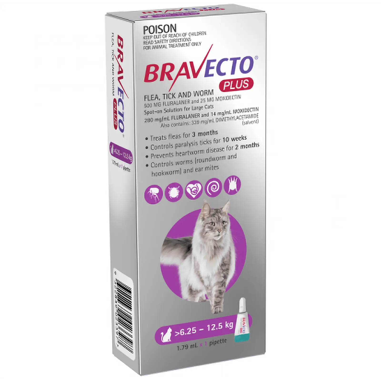 Bravecto Plus for Cats - Kellyville Pets
