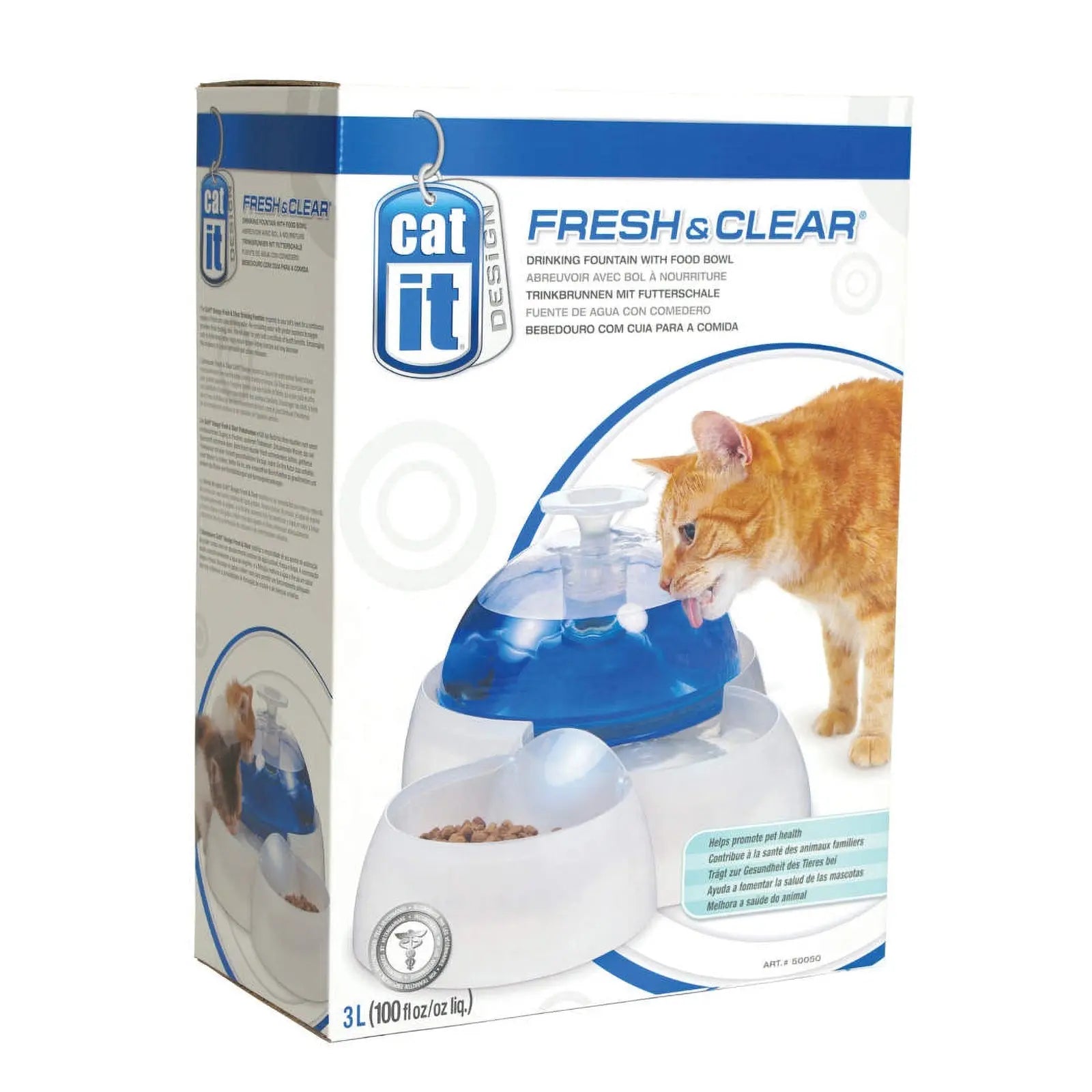 Catit Cat Drinking/Feeding Station - Kellyville Pets