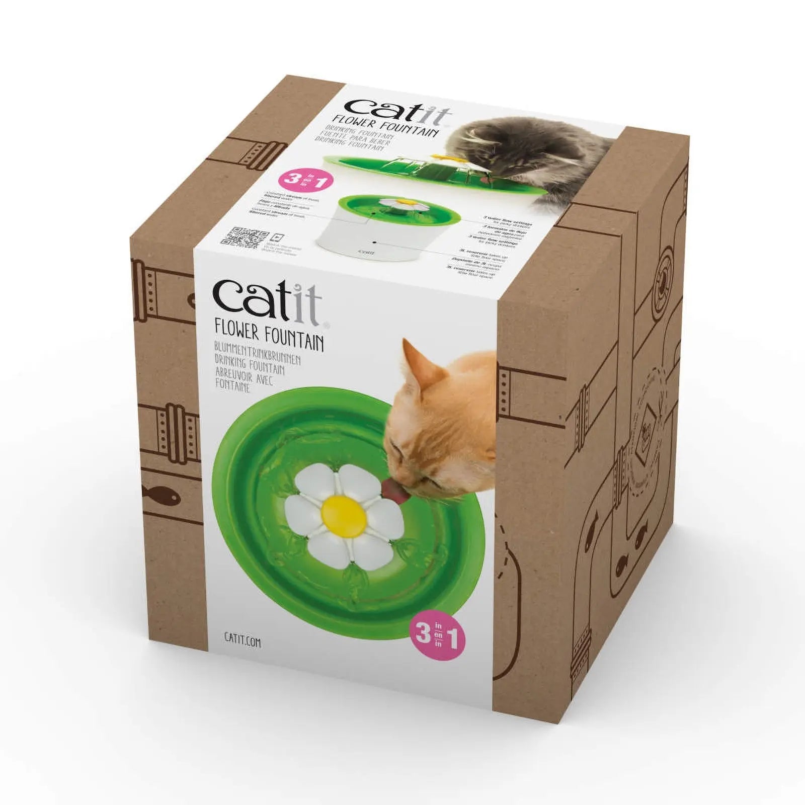 Catit Flower Water Fountain - Kellyville Pets