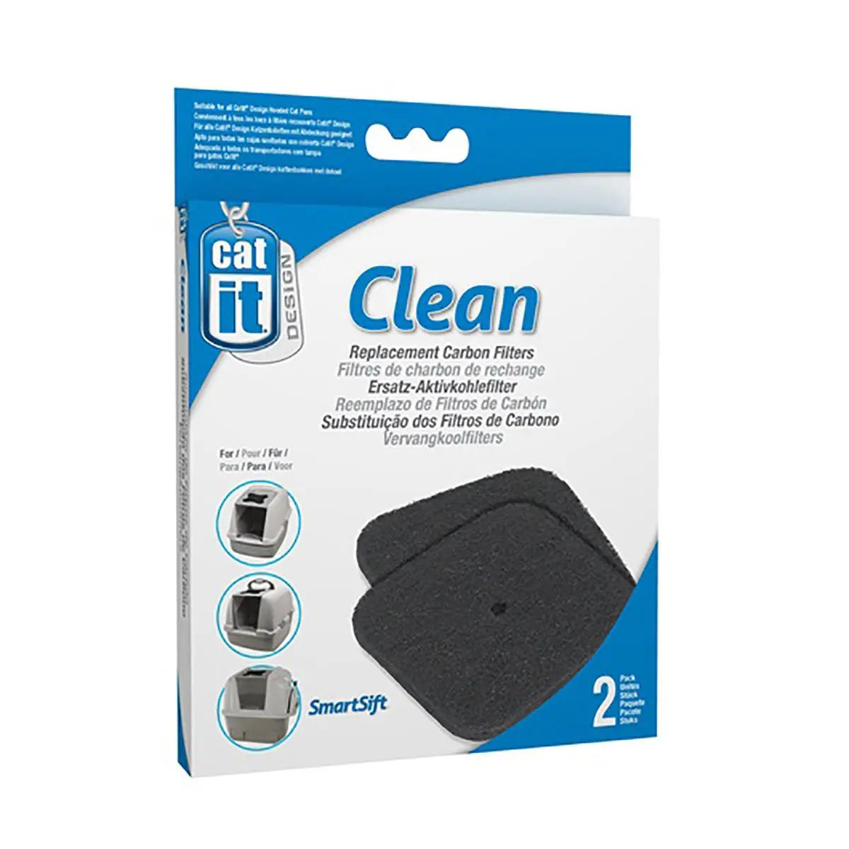 Catit Hooded Cat Pan Carbon Filters - Kellyville Pets