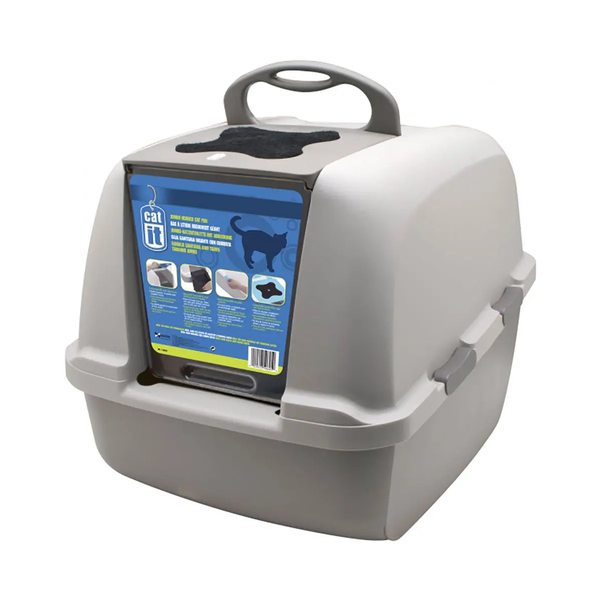 Catit Jumbo Hooded Cat Litter Tray - Kellyville Pets