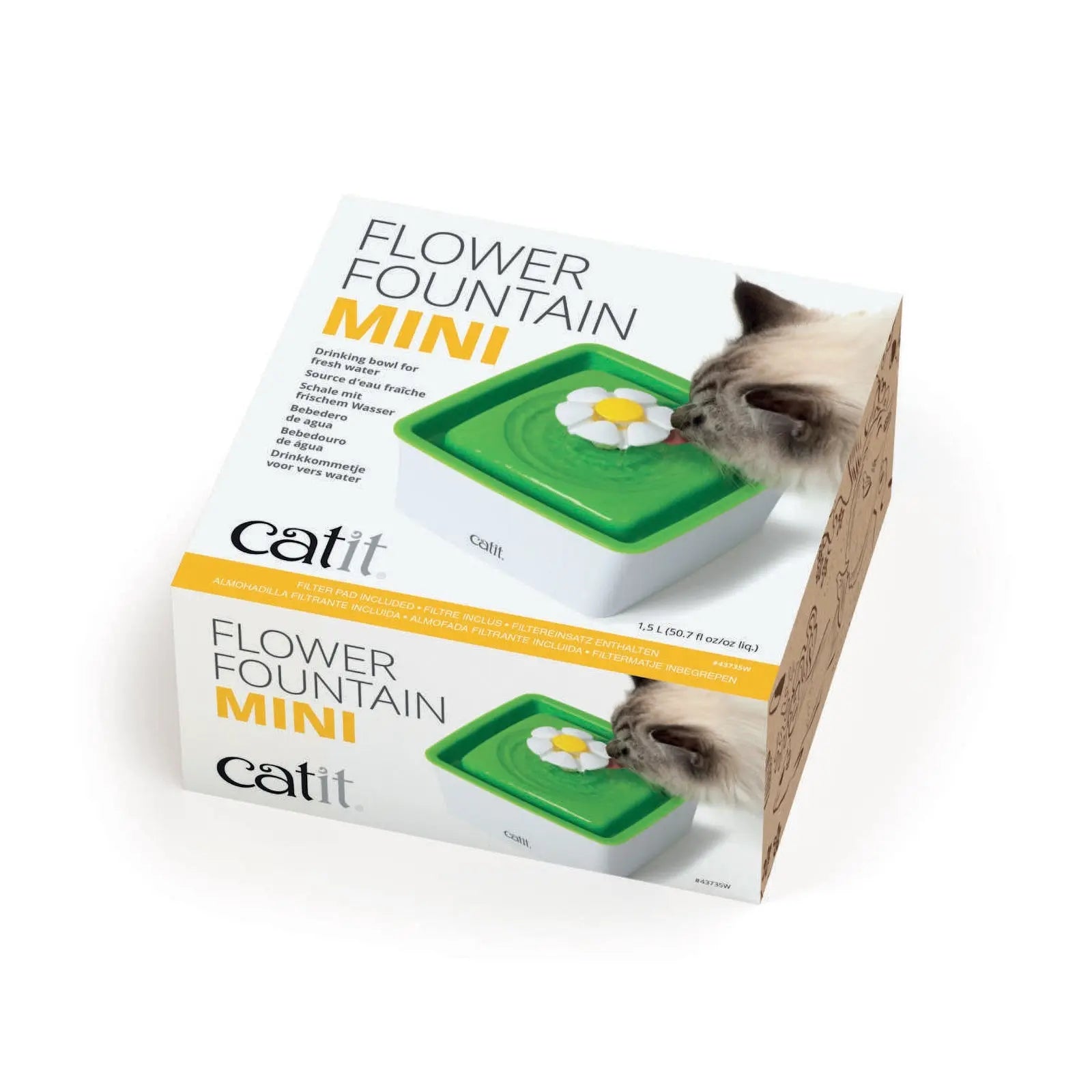 Catit Mini Flower Water Fountain - Kellyville Pets