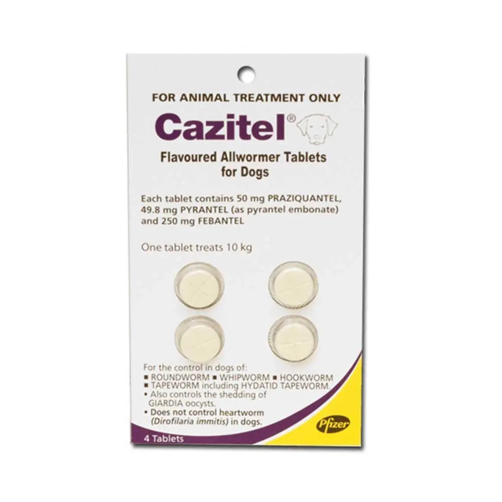 Cazitel Worming Tablet for Dogs - Kellyville Pets