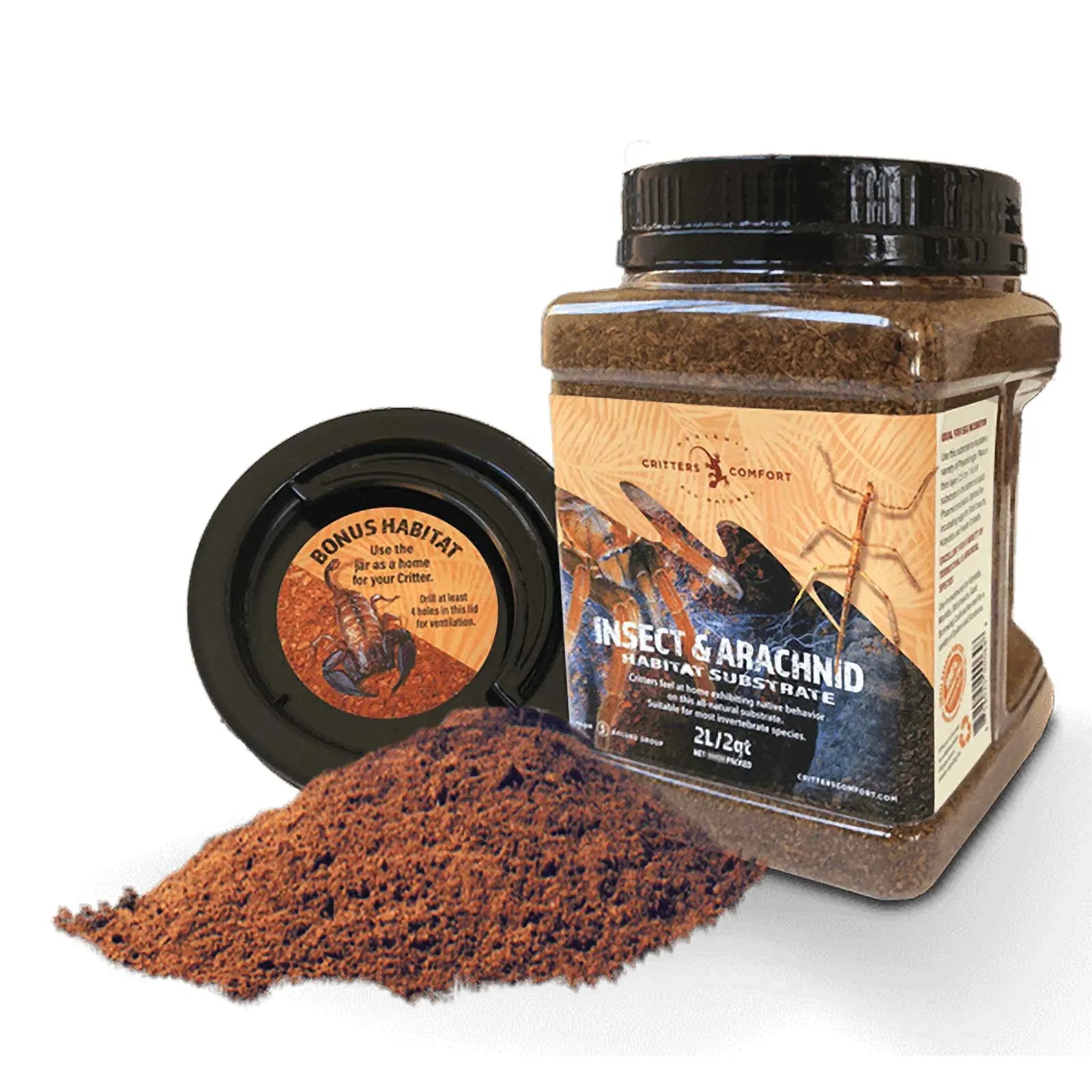 Critters Comfort Insect & Spider Habitat Substrate - Kellyville Pets