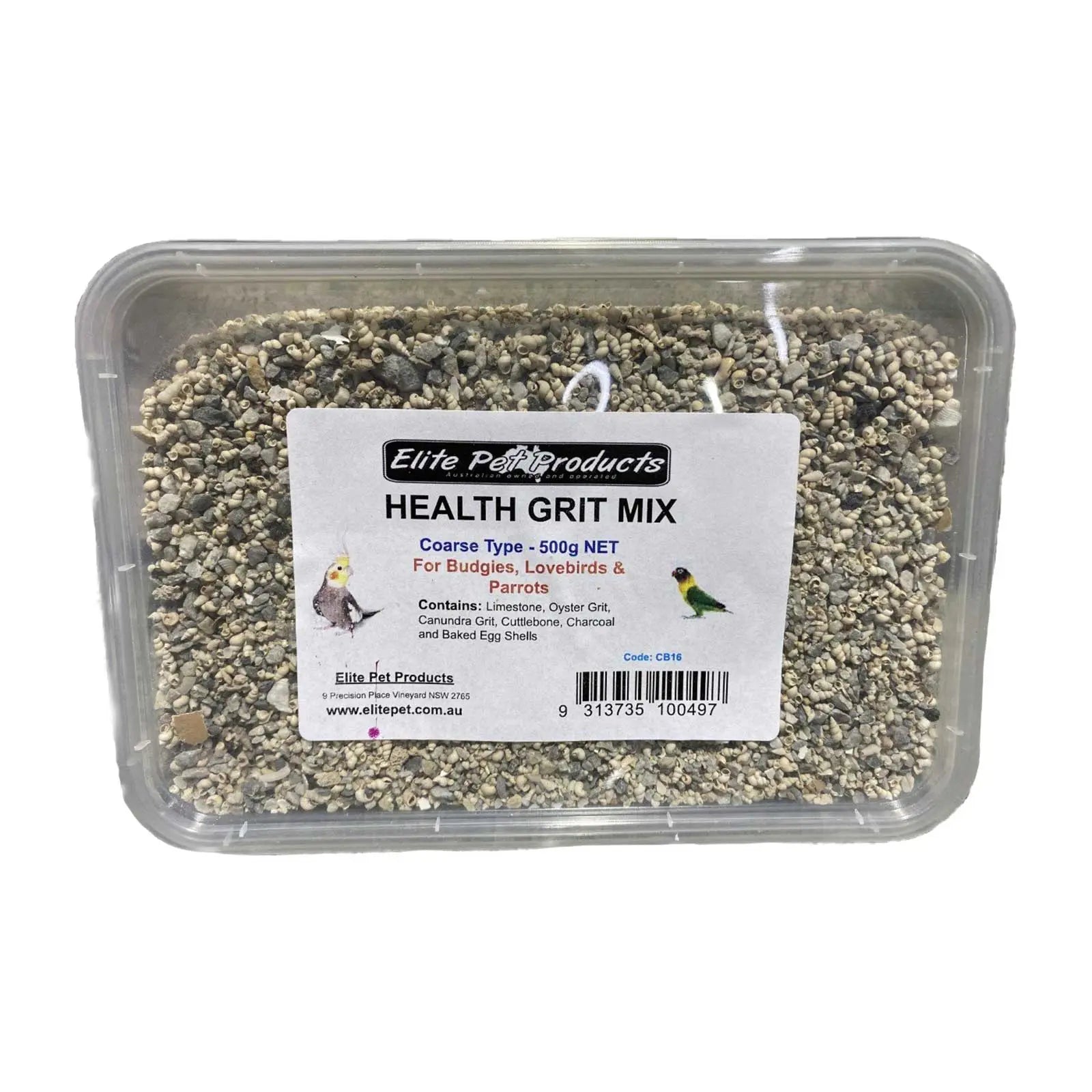 Elite Pet Products Health Grit Coarse Mix - Kellyville Pets