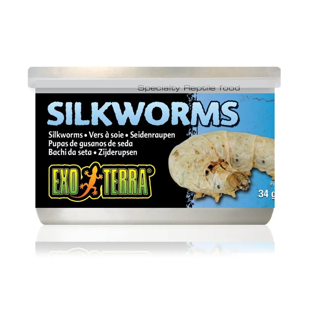 Exo Terra Canned Silkworms - Kellyville Pets