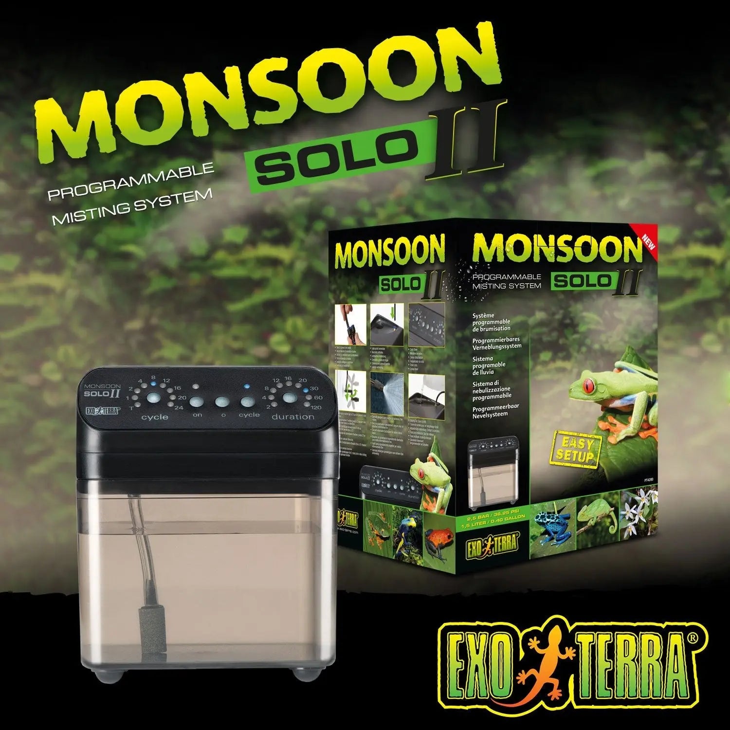 Exo Terra Monsoon Solo II - Kellyville Pets