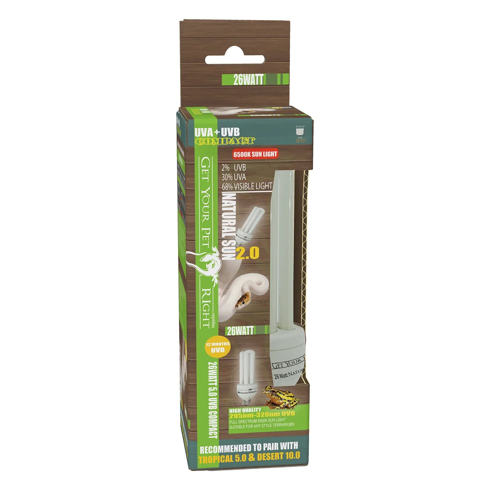 Get Your Pet Right Compact UVB Light - Kellyville Pets