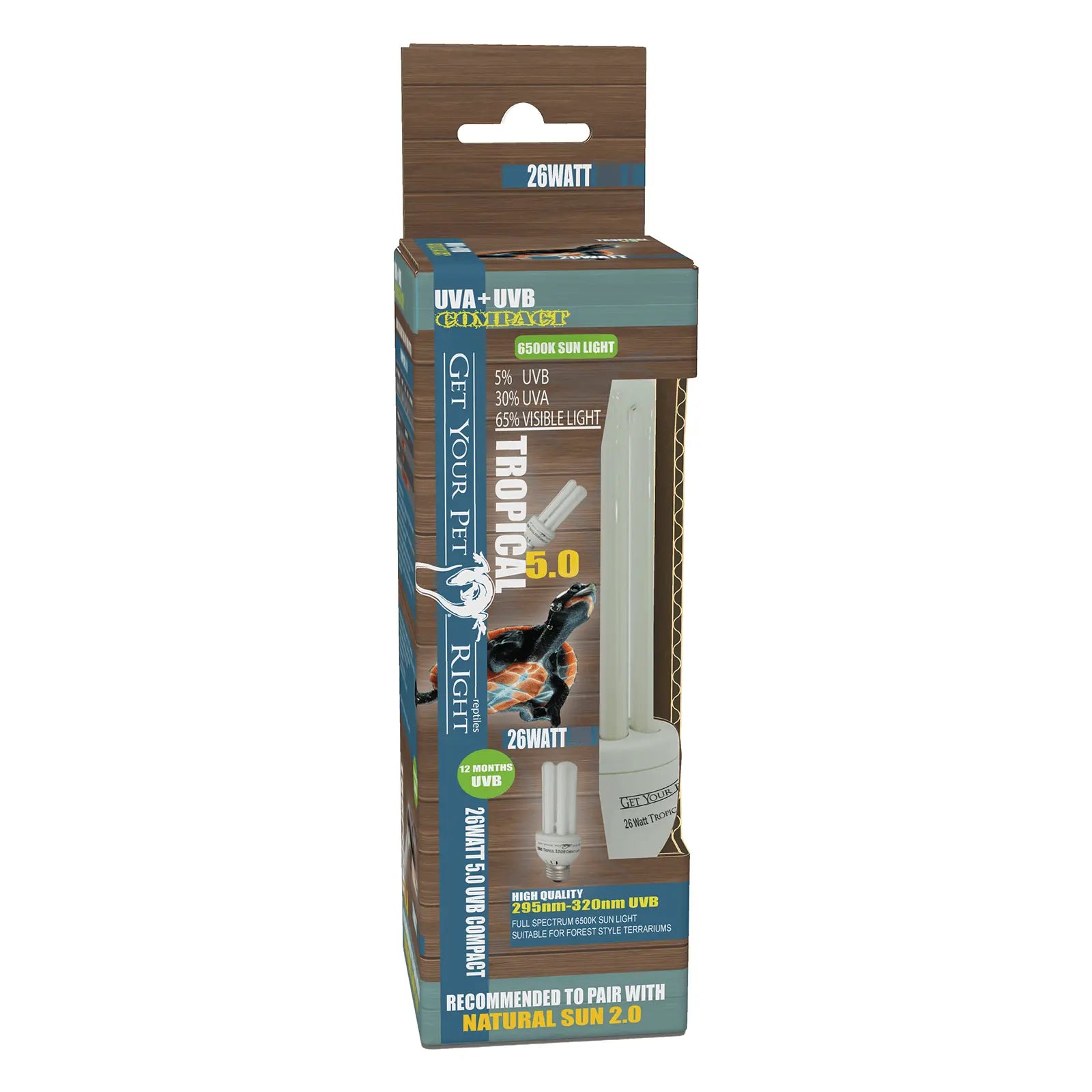 Get Your Pet Right Compact UVB Light - Kellyville Pets