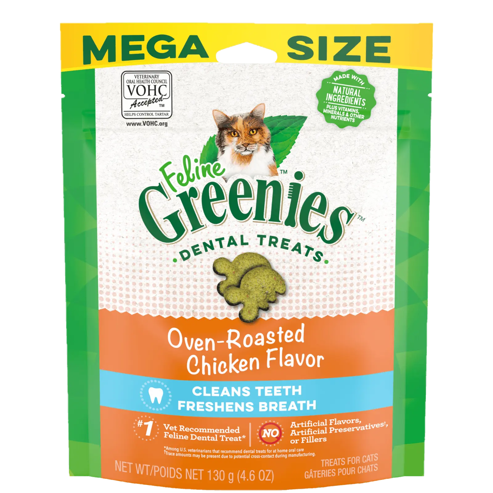 Greenies Dental Oven - Roasted Chicken Cat Treats - Kellyville Pets