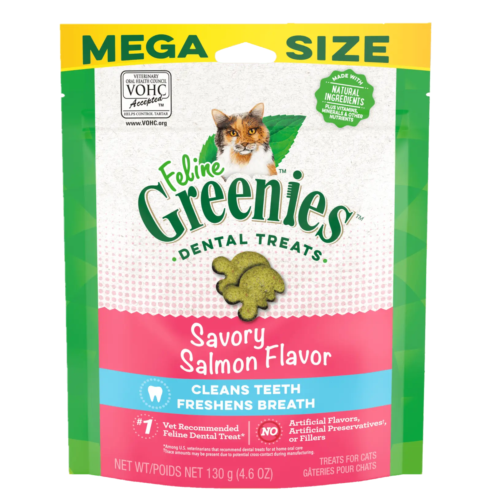 Greenies Dental Salmon Cat Treats - Kellyville Pets