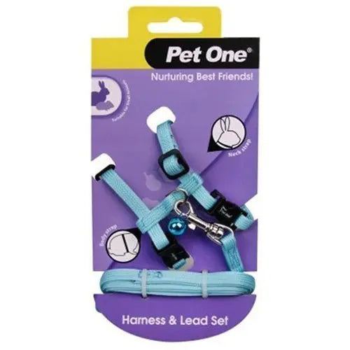 Harness Rabbit Aqua - Kellyville Pets