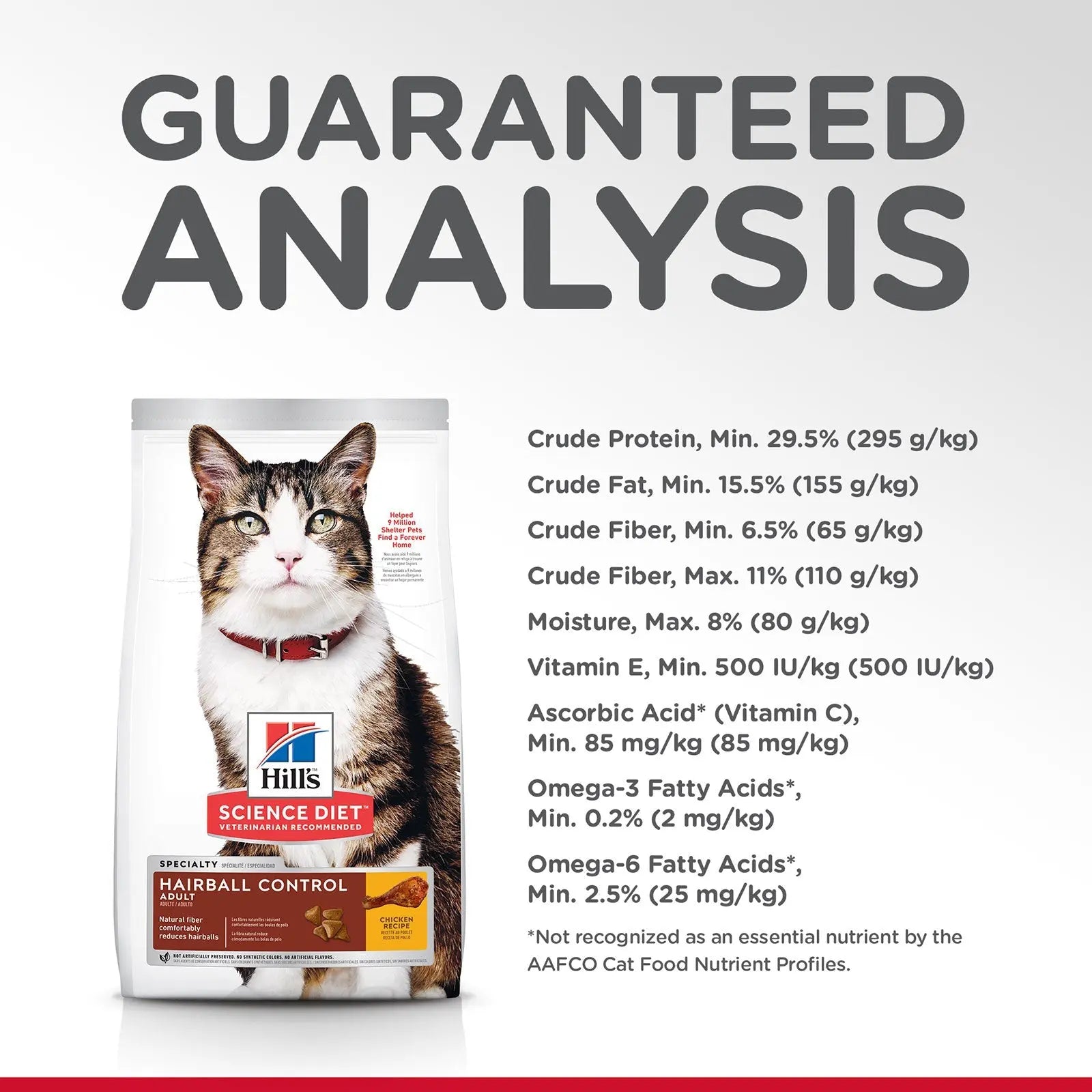 Hill's Science Diet Cat Food Adult Hairball Control - Kellyville Pets