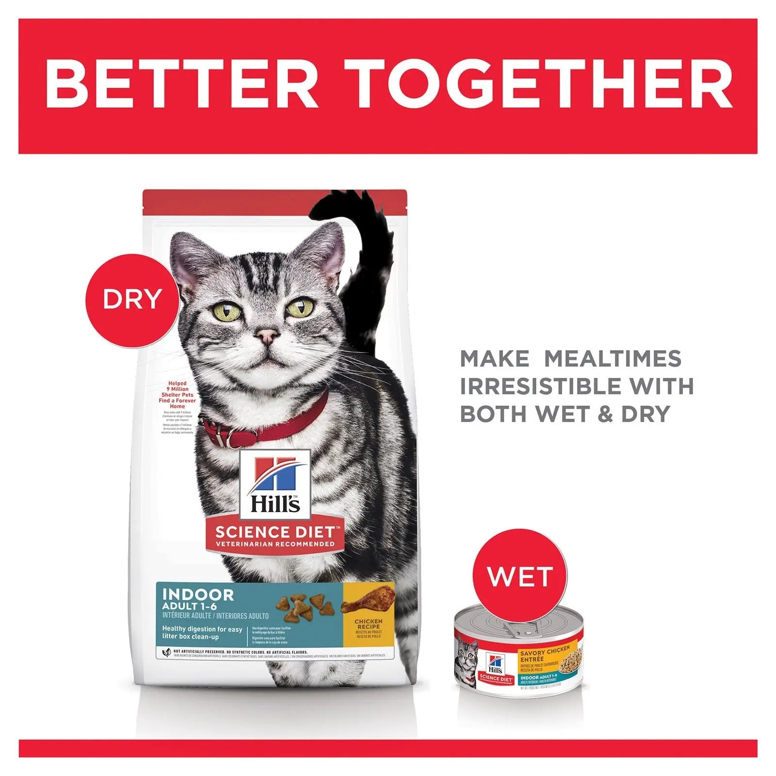 Hill's Science Diet Cat Food Adult Indoor - Kellyville Pets
