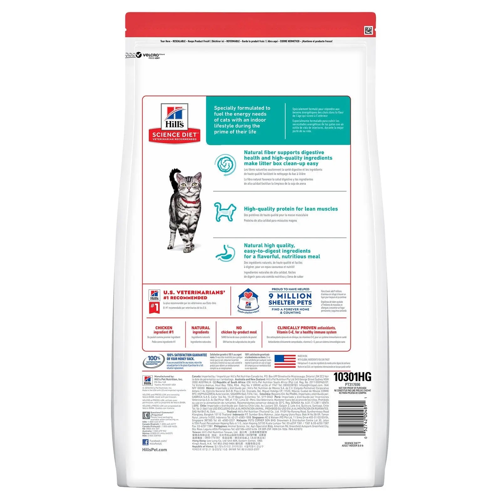 Hill's Science Diet Cat Food Adult Indoor - Kellyville Pets