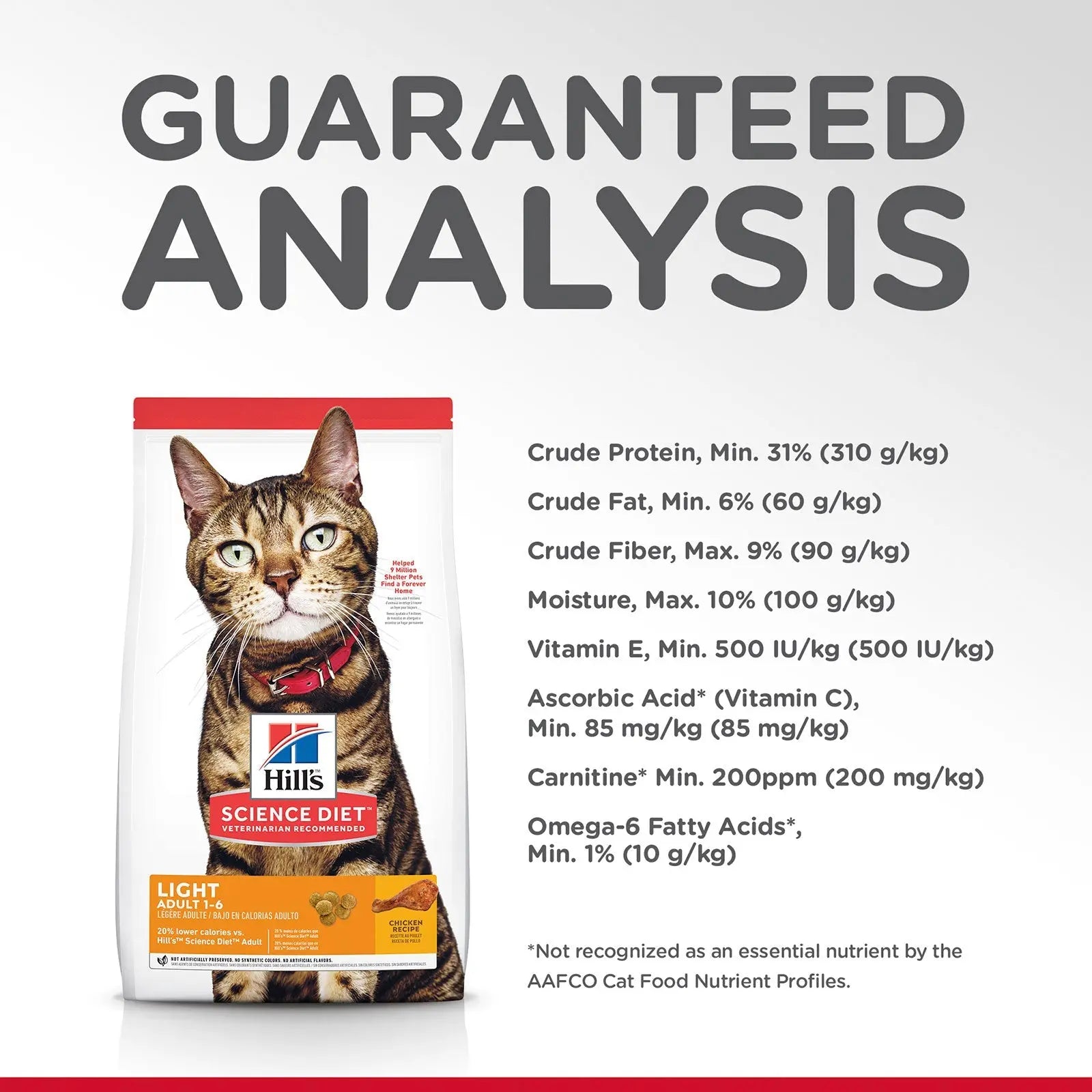 Hill's Science Diet Cat Food Adult Light - Kellyville Pets