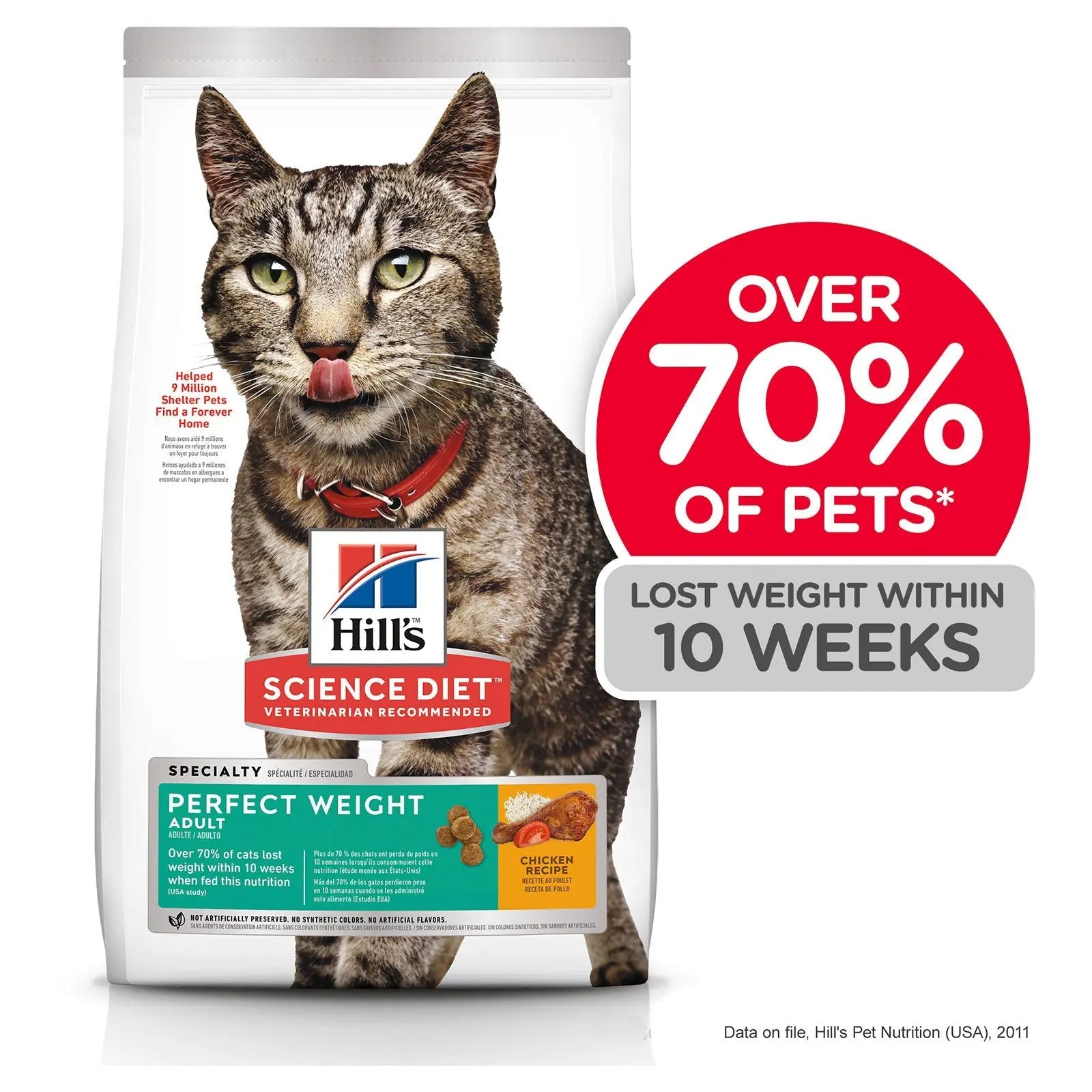 Hill's Science Diet Cat Food Adult Perfect Weight - Kellyville Pets