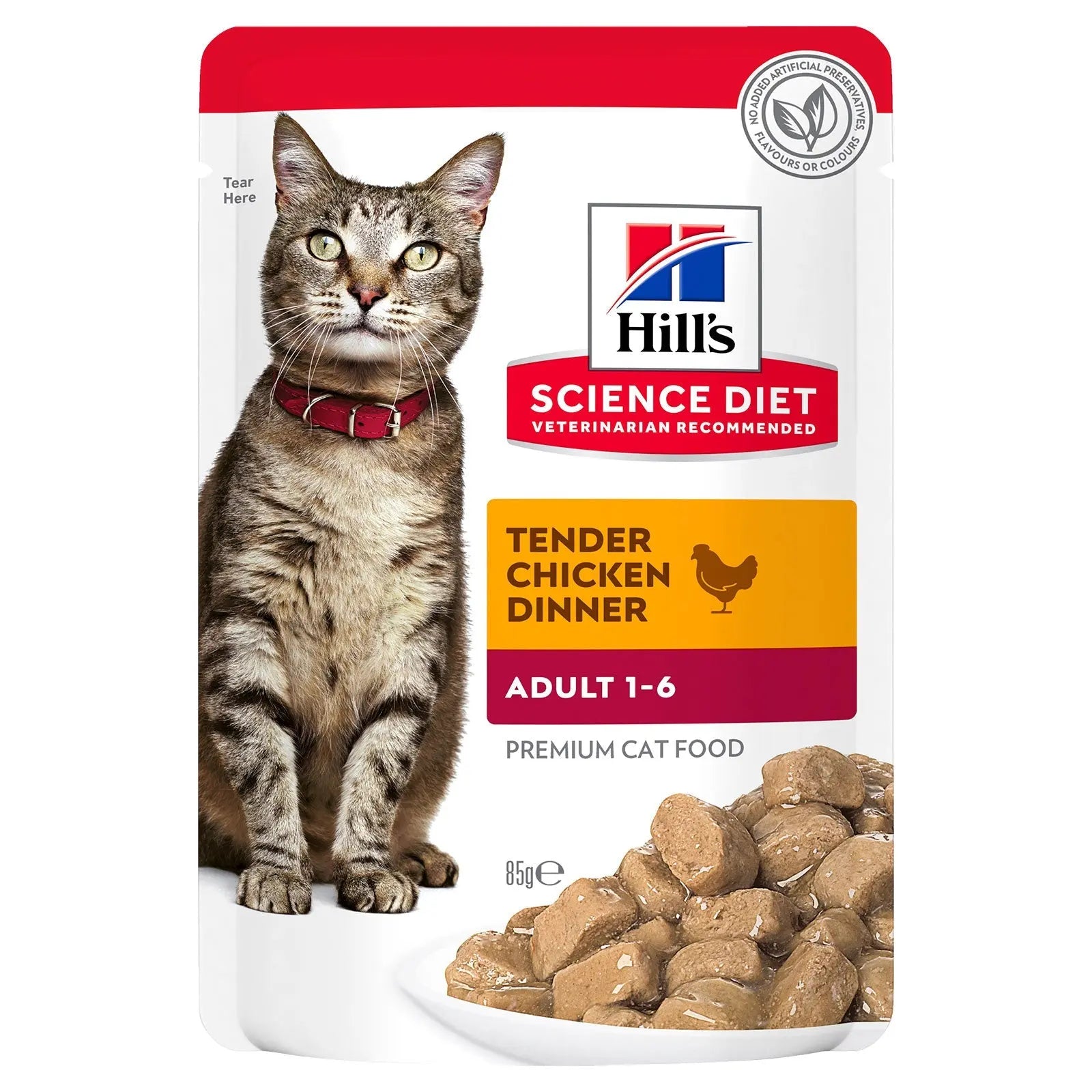 Hill's Science Diet Cat Food Pouch Adult Chicken - Kellyville Pets
