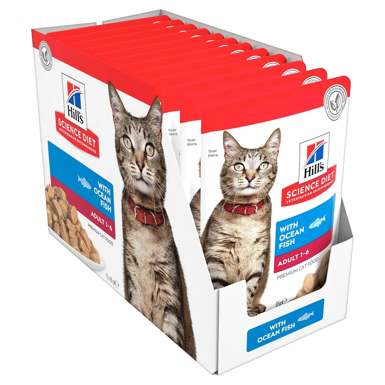 Hill's Science Diet Cat Food Pouch Adult Ocean Fish - Kellyville Pets