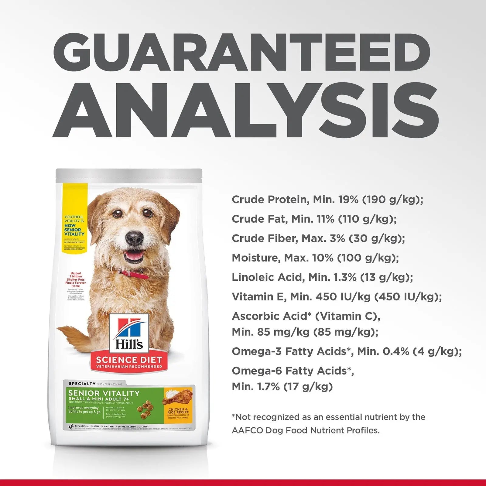 Hill's Science Diet Dog Food Adult 7+ Senior Vitality Small & Mini Senior - Kellyville Pets