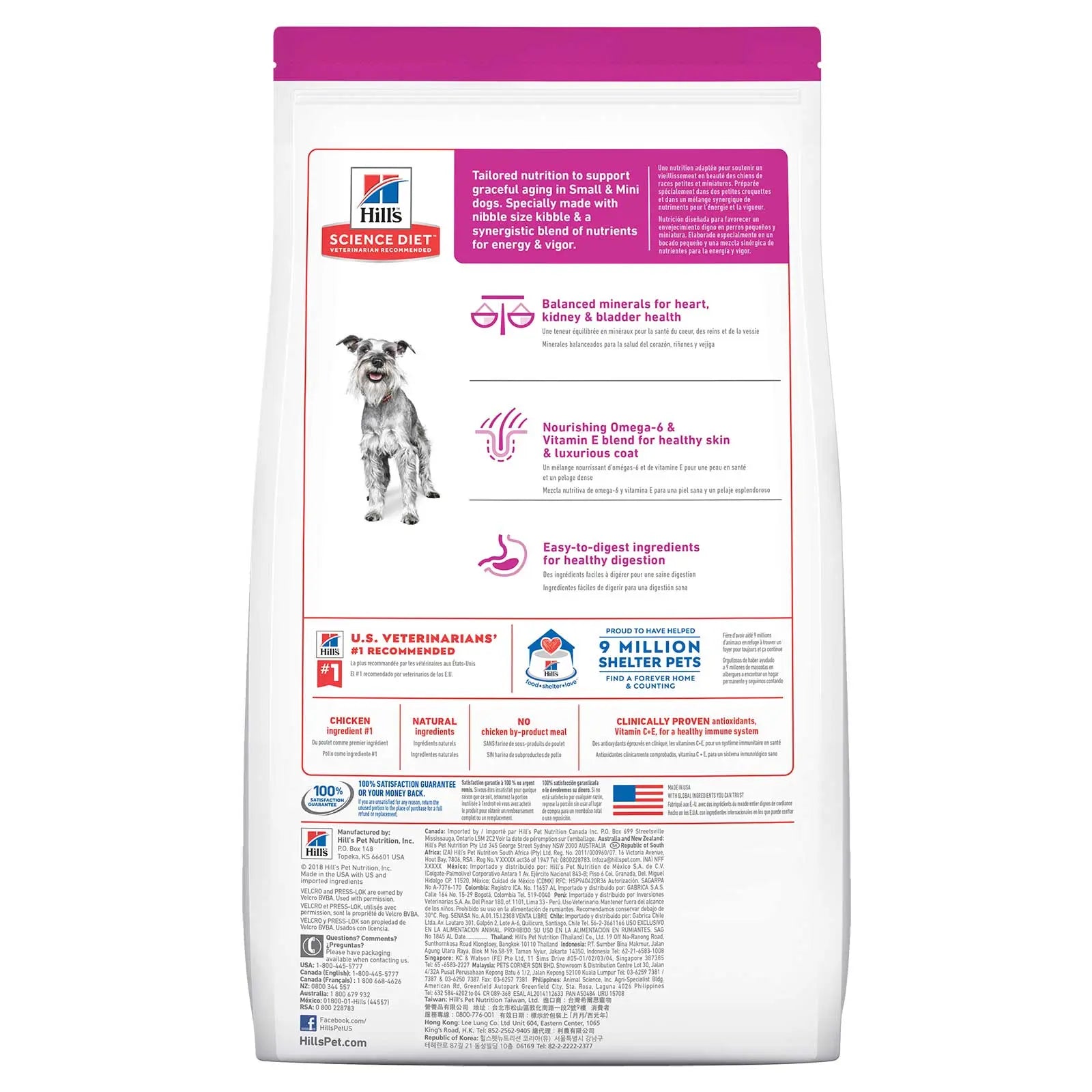 Hill's Science Diet Dog Food Adult 7+ Small Paws Senior - Kellyville Pets