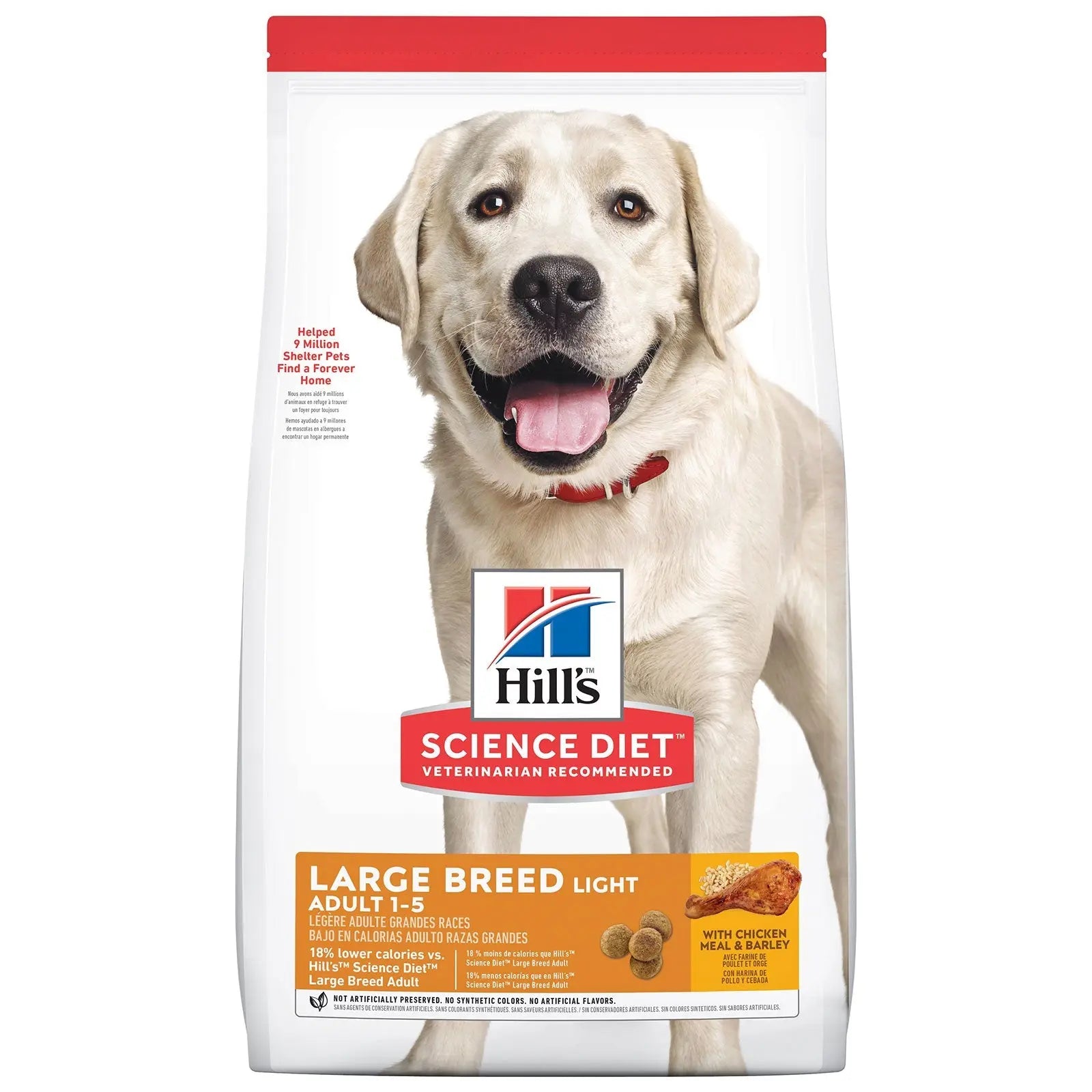 Hill's Science Diet Dog Food Adult Light Large Breed - Kellyville Pets