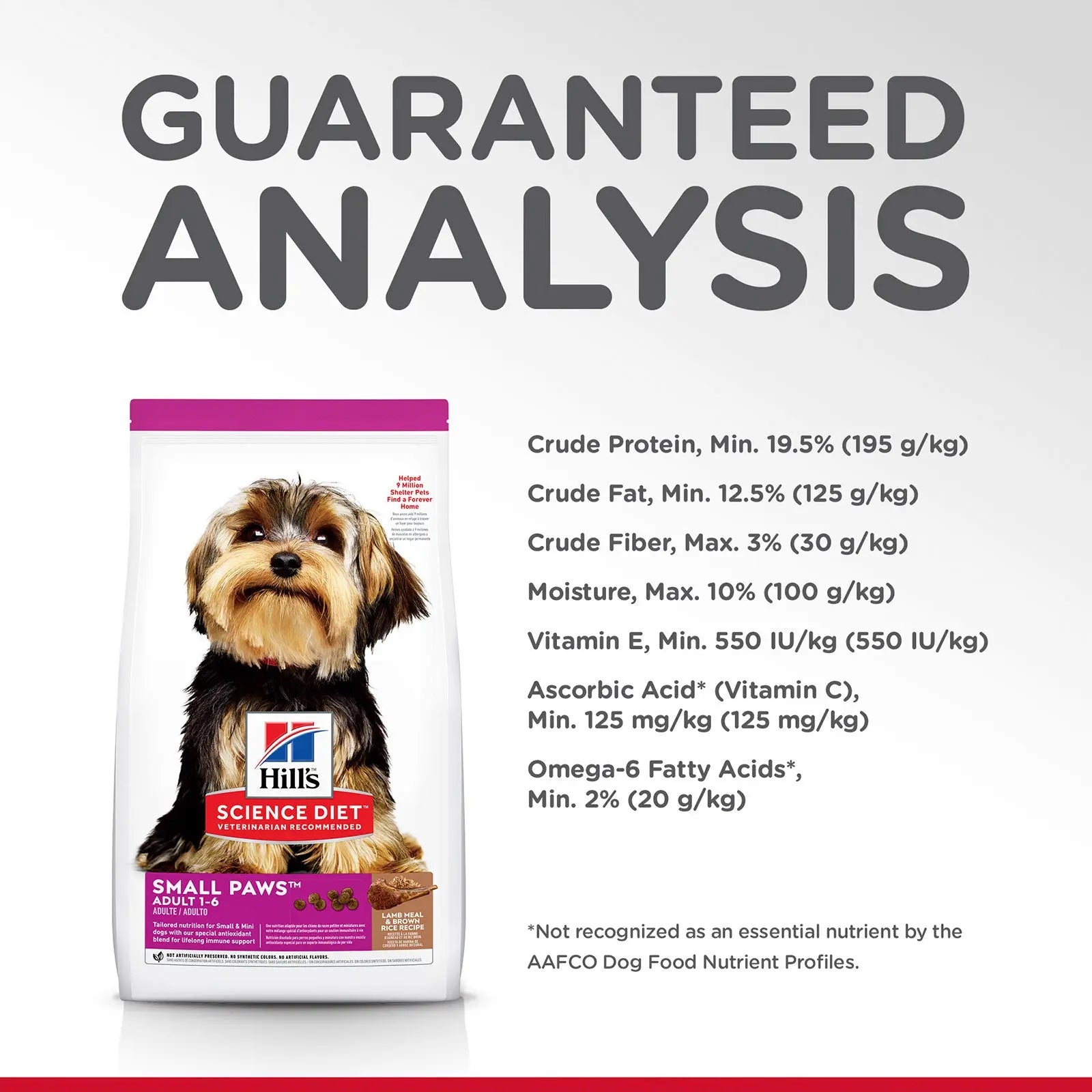 Hill's Science Diet Dog Food Adult Small Paws Lamb Meal & Brown Rice - Kellyville Pets