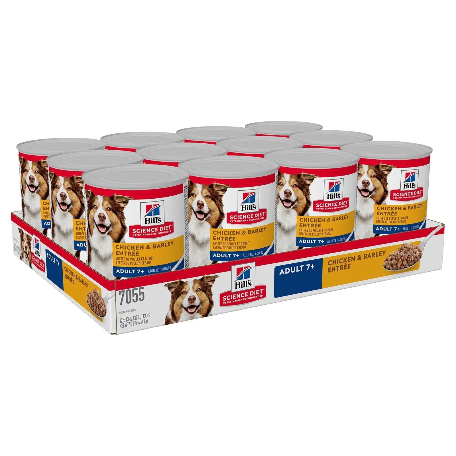 Hill's Science Diet Dog Food Can Adult 7+ Chicken & Barley Entrée - Kellyville Pets