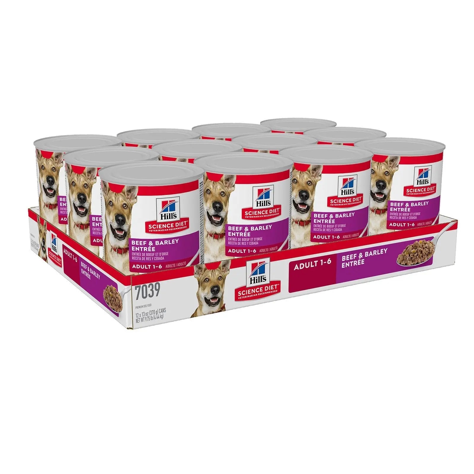 Hill's Science Diet Dog Food Can Adult Beef & Barley Entrée - Kellyville Pets