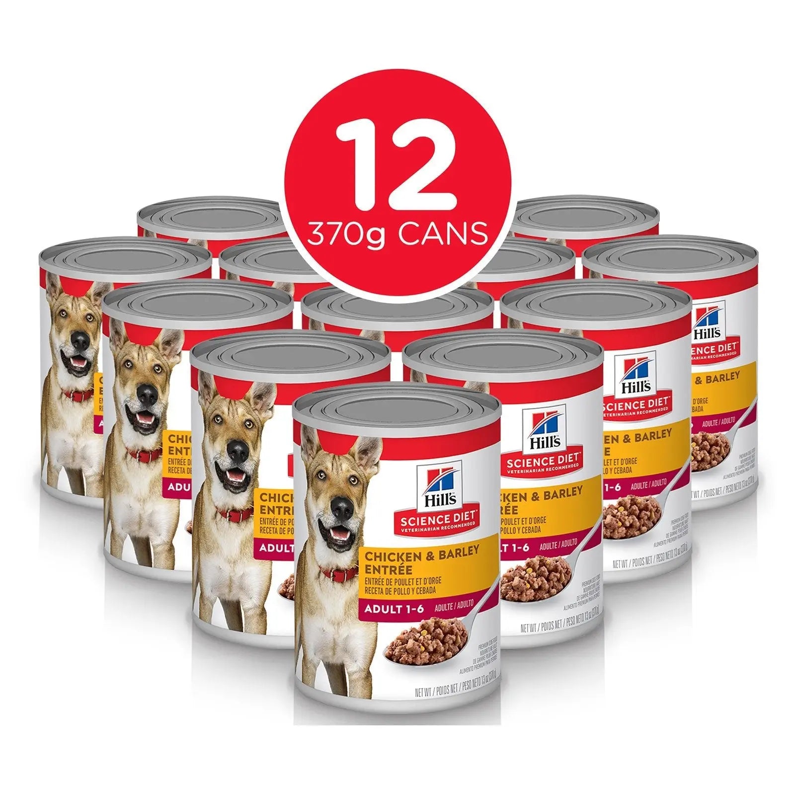 Hill's Science Diet Dog Food Can Adult Chicken & Barley Entrée - Kellyville Pets