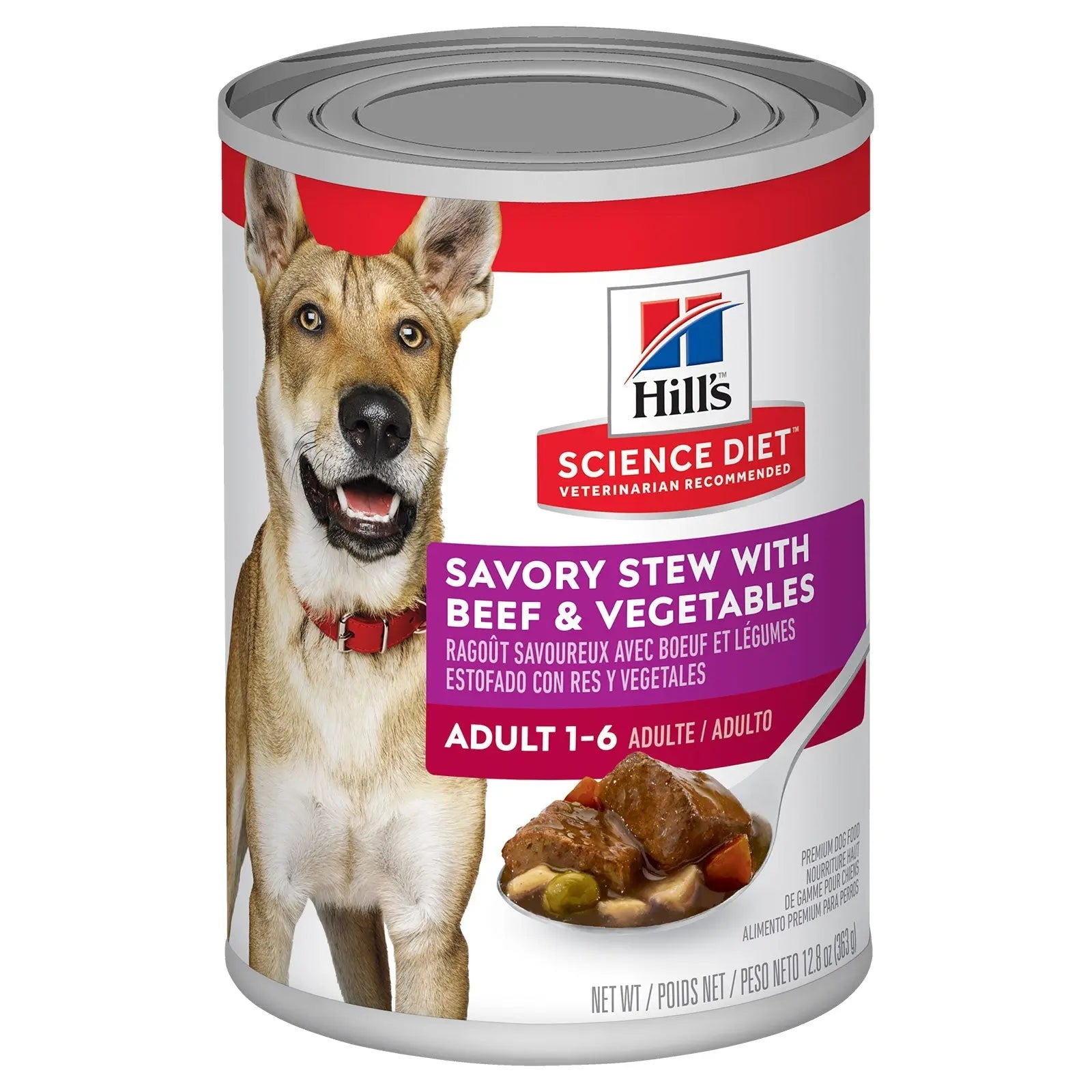Hill's Science Diet Dog Food Can Adult Savoury Stew Beef & Vegetables - Kellyville Pets
