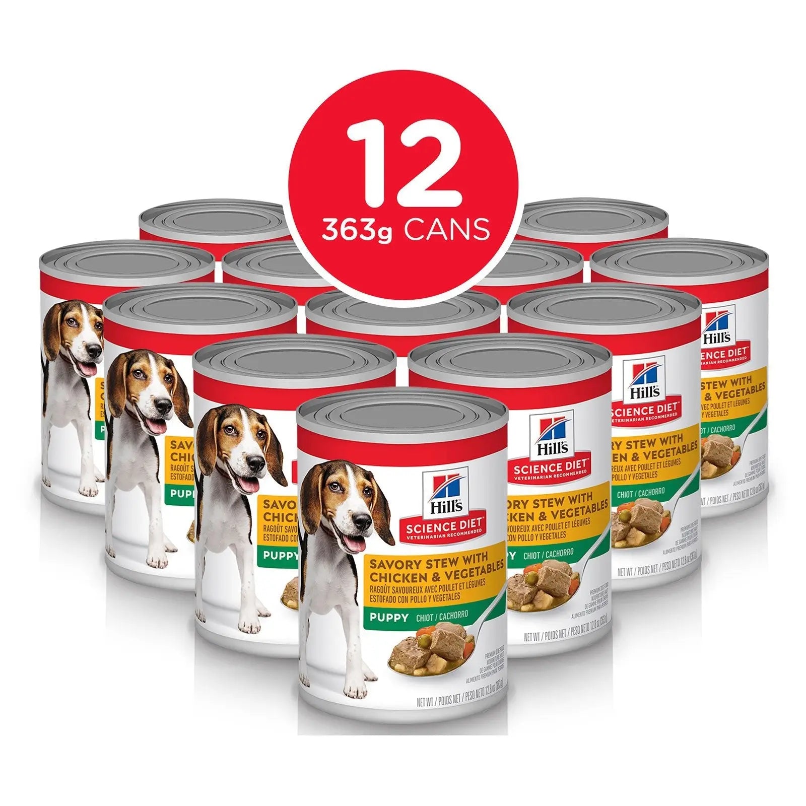 Hill's Science Diet Dog Food Can Puppy Savoury Stew Chicken & Vegetables - Kellyville Pets