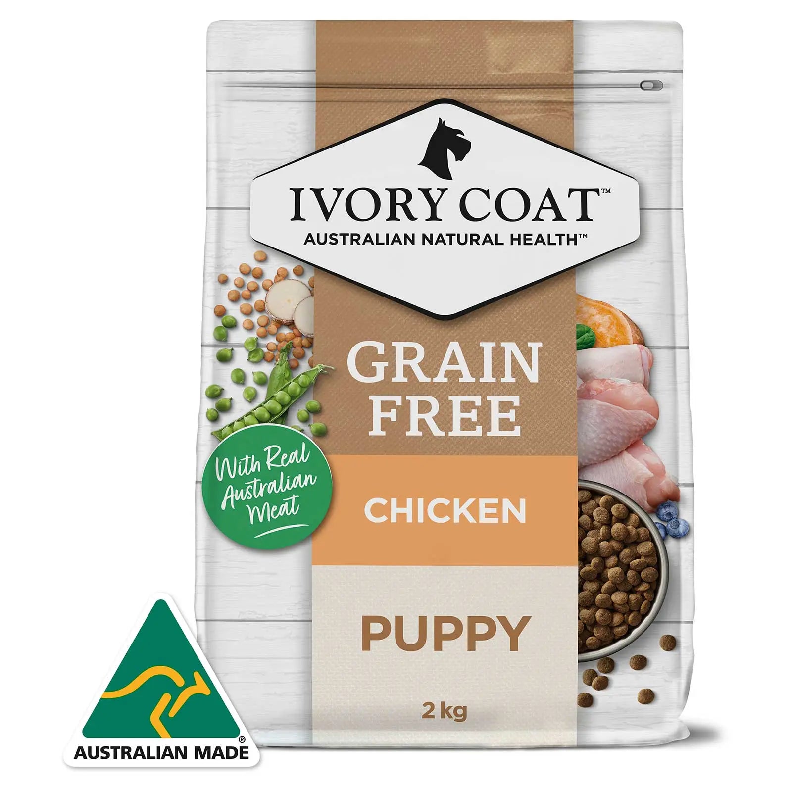Ivory Coat Grain Free Dog Food Puppy Chicken - Kellyville Pets