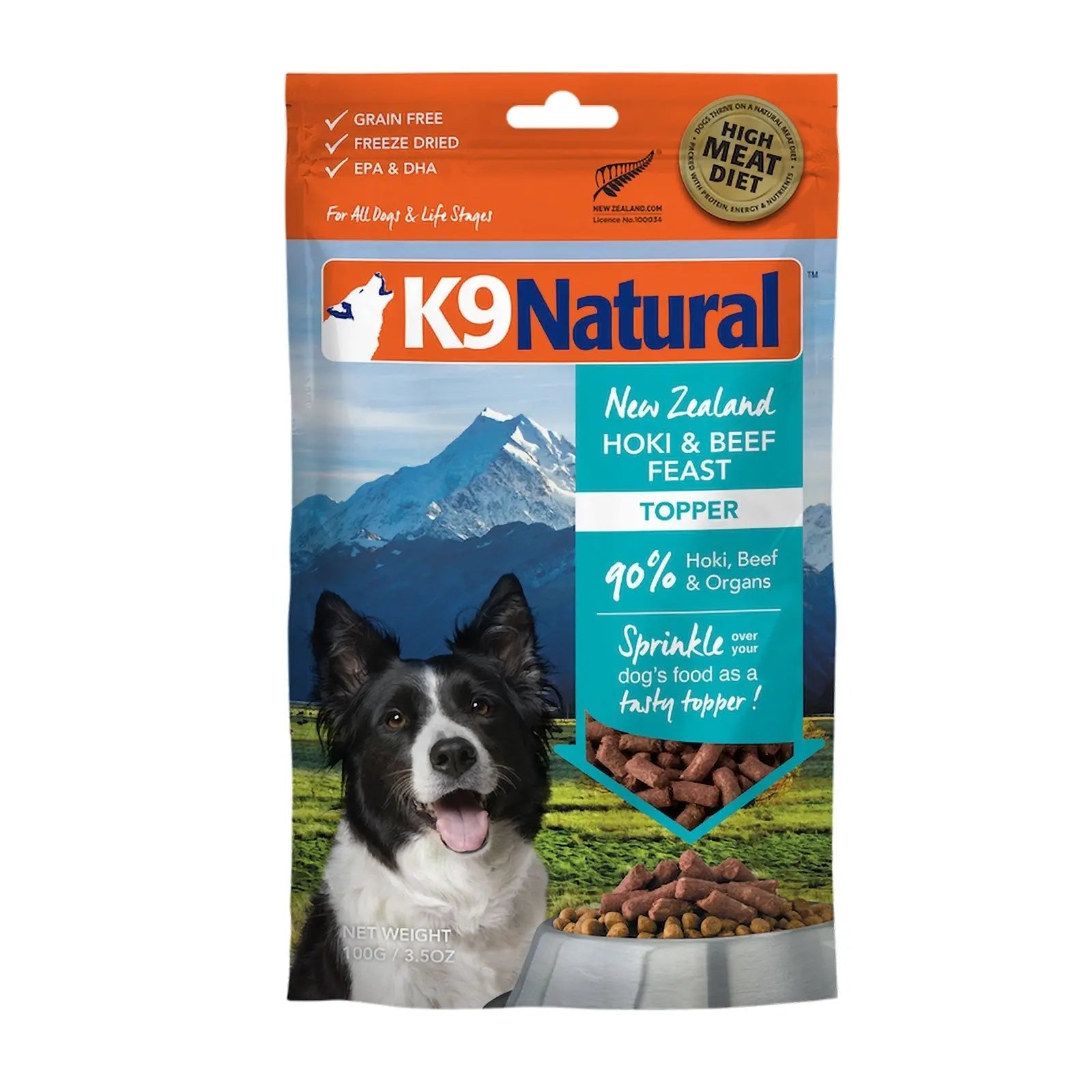 K9 Natural Dog Food Beef & Hoki - Kellyville Pets