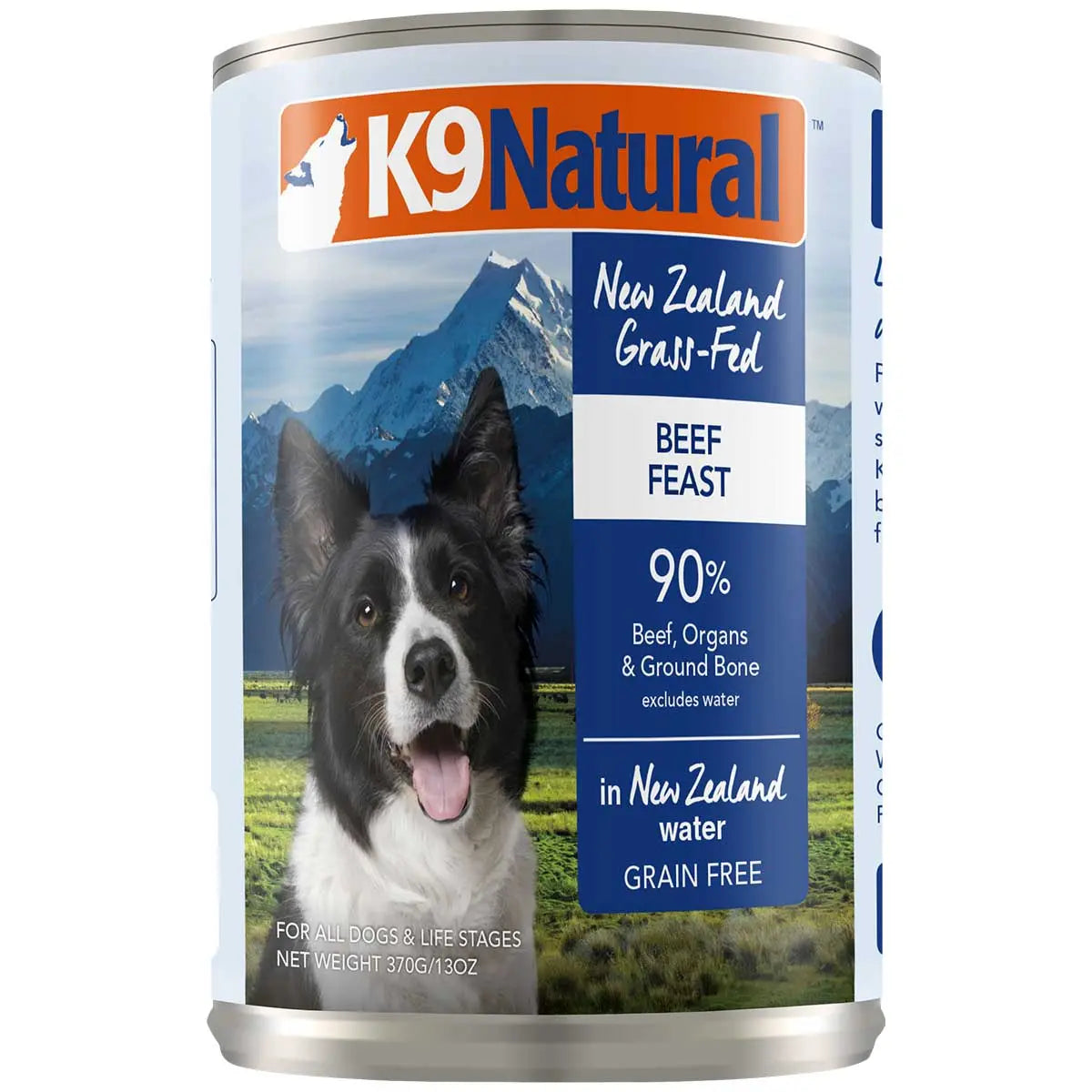 K9 Natural Dog Food Can Beef - Kellyville Pets