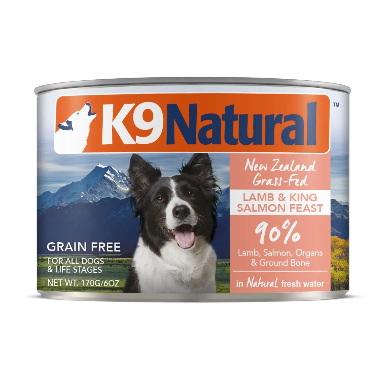 K9 Natural Dog Food Can Lamb & King Salmon - Kellyville Pets
