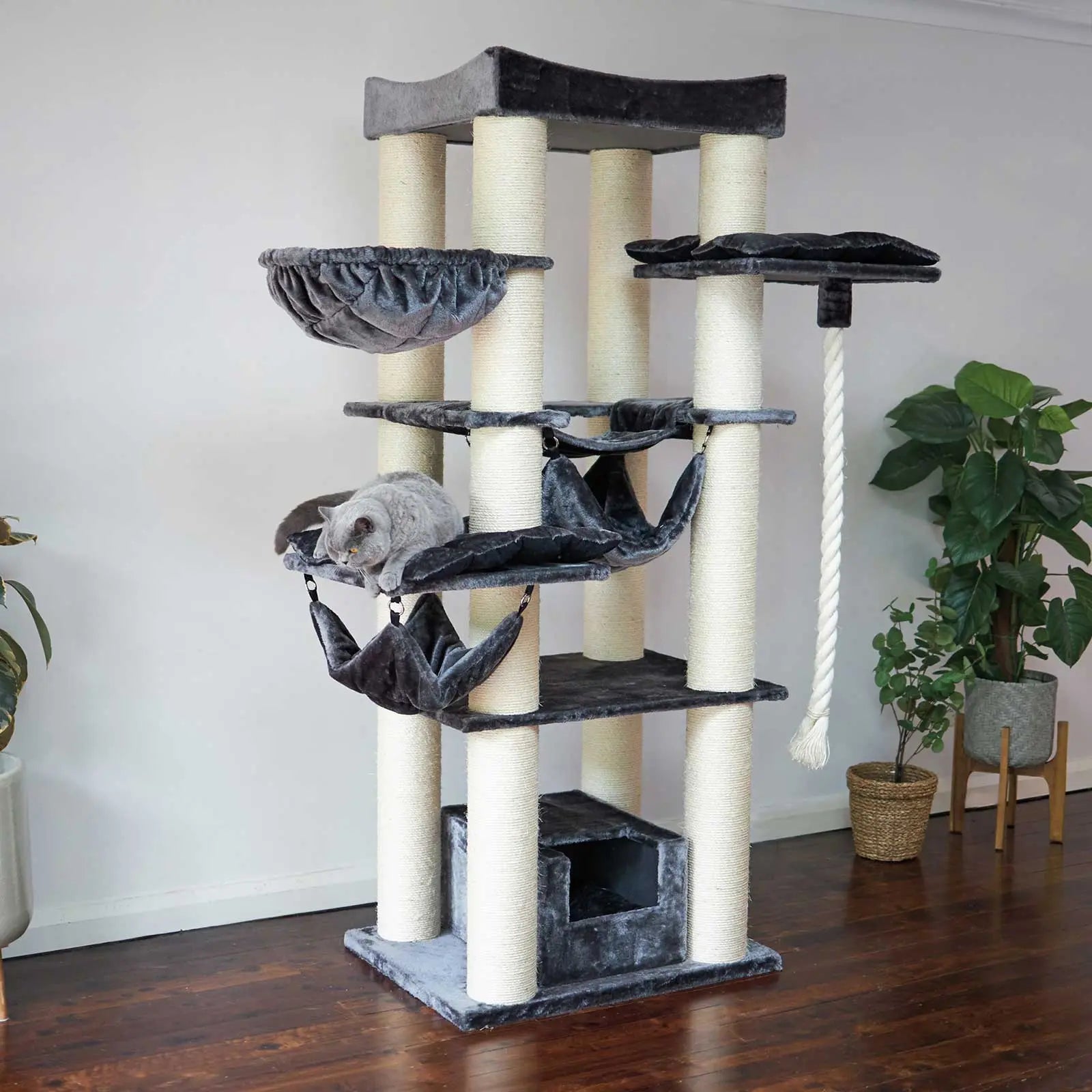 Kazoo Cat Scratcher - Kitty Tower Playground - Kellyville Pets