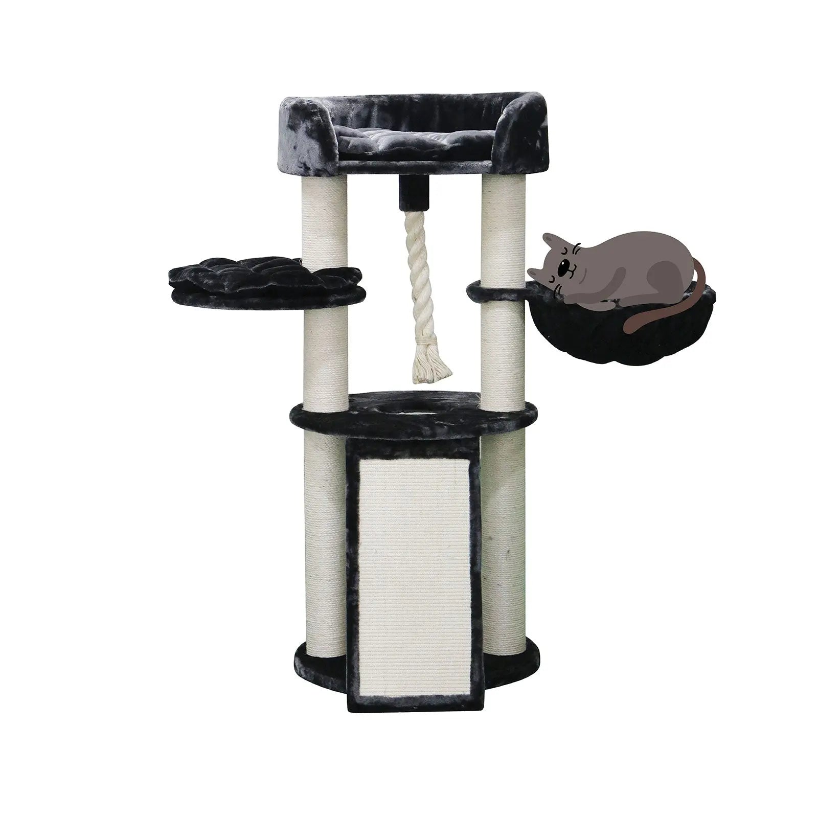 Kazoo Cat Scratcher - Scratch & Sleep Playground - Kellyville Pets