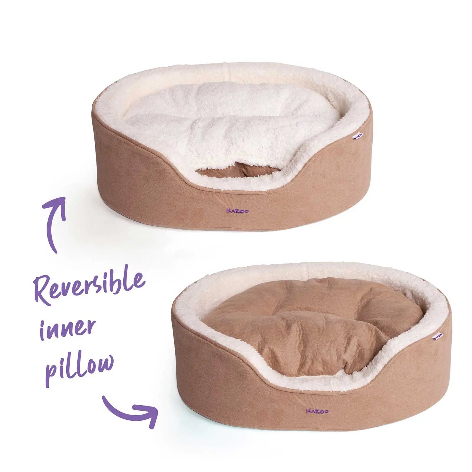Kazoo Manhattan Coffee Dog Bed - Kellyville Pets